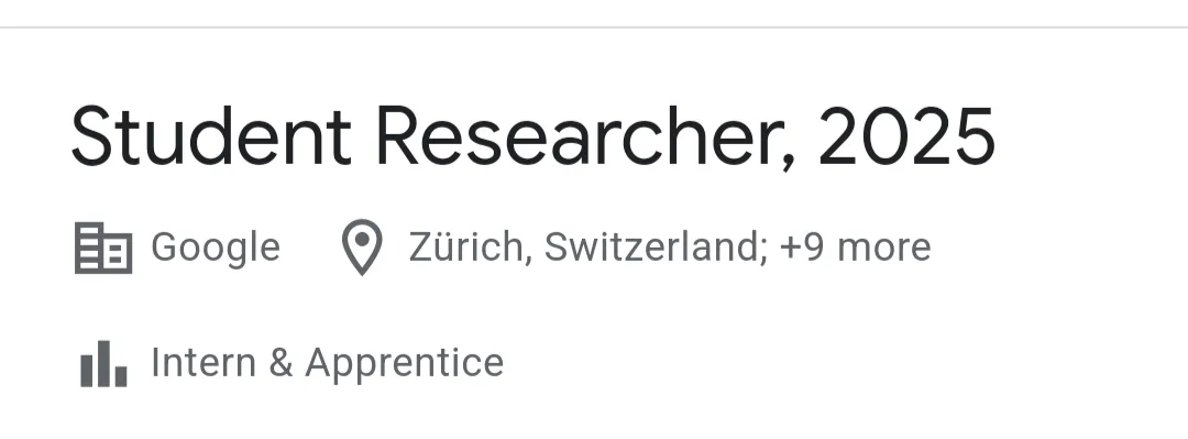 The Google Student Researcher Program 2025 1 1000463722 png - Opportunity HUB