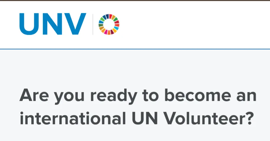The United Nations Volunteers (UNV) Program 1 Screenshot 20241113 115658 png - Opportunity HUB