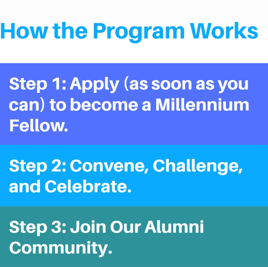 2025 United Nations Academic Impact/MCN Millennium Fellowship 2 Screenshot 20241119 134641 png - Opportunity HUB