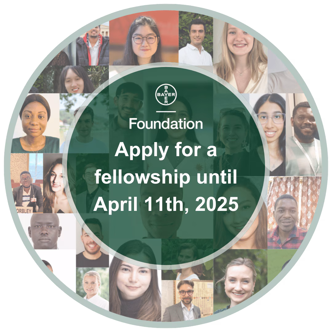 Bayer Foundation Scientific Fellowships 2025 | Fully Funded 1 Fellowships Application Open Rounded - Opportunity HUB