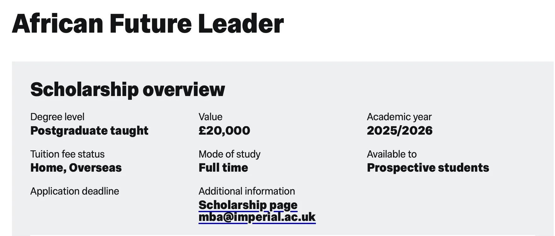 African Future Leader Scholarship 2025/2026 – Fully Funded Opportunity for Emerging Leaders 1 Screen Shot 2025 02 07 at 12.24.08 PM png - Opportunity HUB