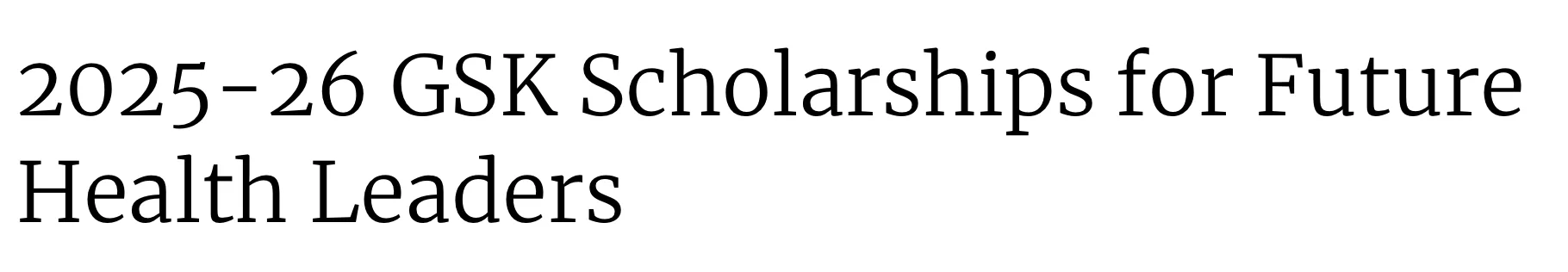 LSHTM GSK Scholarships for Master's Programmes 2025 | Fully Funded Opportunities 1 Screen Shot 2025 02 20 at 12.59.19 PM png - Opportunity HUB
