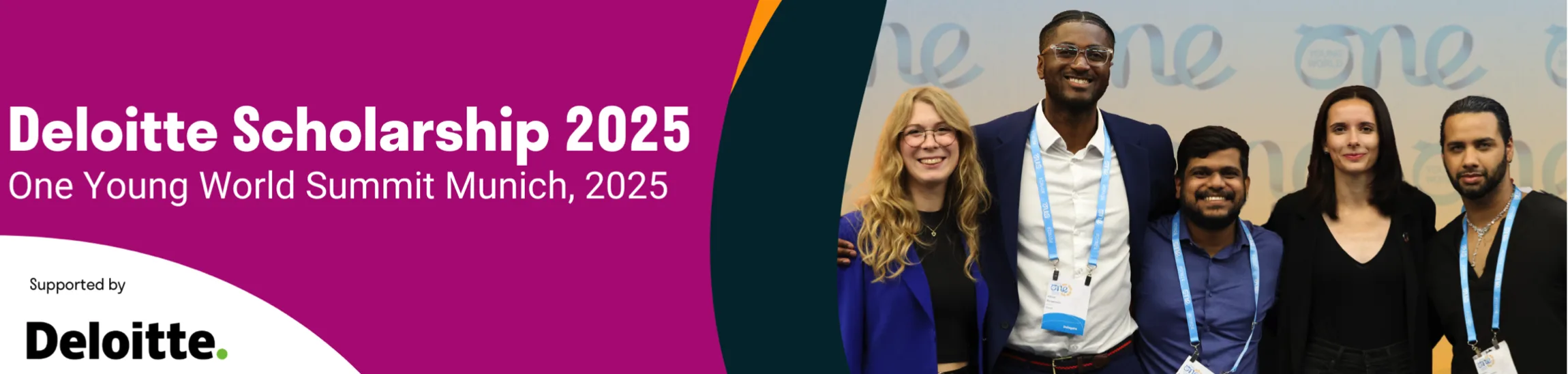 Deloitte One Young World Scholarship 2025 | Fully Funded Opportunity for Emerging Young Leaders 1 Deloitte One Young World Scholarship 2025