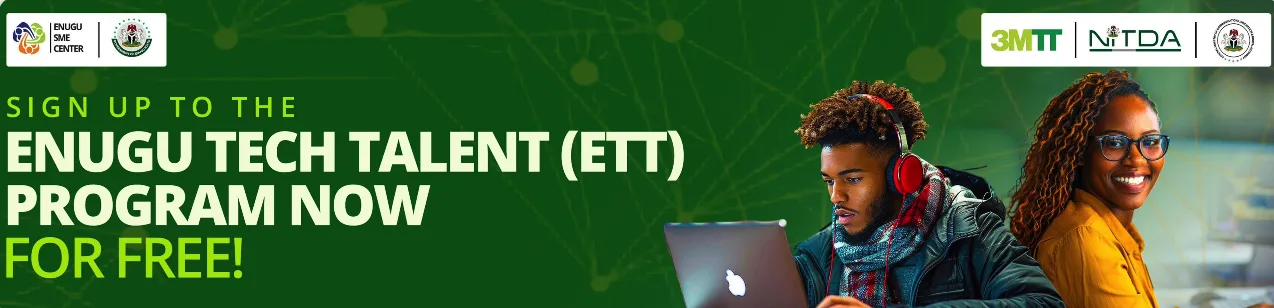 Enugu Tech Talent Training Program (ETT) 2025 – Free Tech Skills 1 Screen Shot 2025 03 18 at 11.33.45 AM png - Opportunity HUB