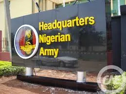 Nigerian Army logo - Sponsor of the recruitment