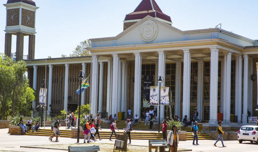 University of Western Cape photo - sponsor of the scholarship