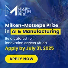 Milken AI and Manufacturing competition flyer