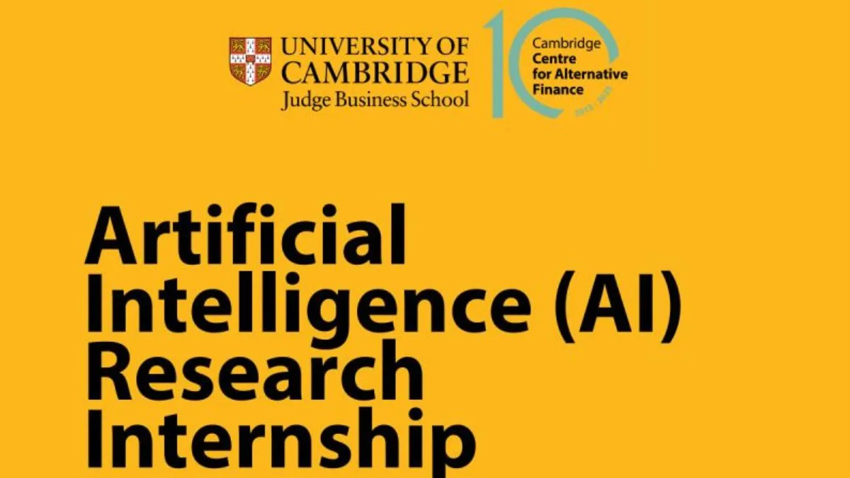NOW 7 Artificial Intelligence Research Internship at Cambridge University
