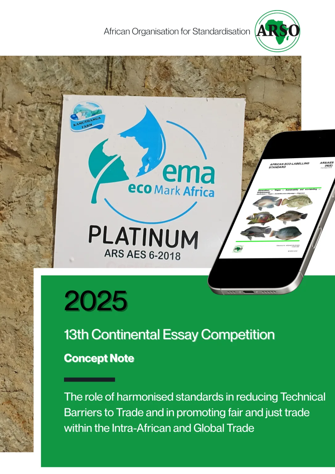 ARSO 13th Continental Essay Competition 2025/2026 for African Students – Win up to $2,300 in Cash Prizes