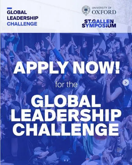 Global Leadership Challenge 2025 by Oxford & St. Gallen