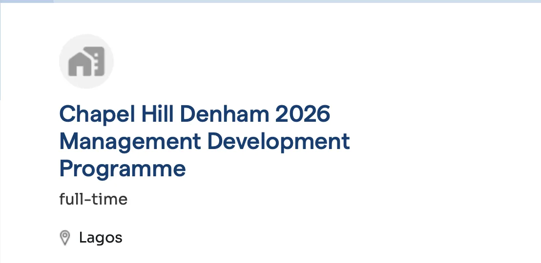 The Chapel Hill Denham MDP