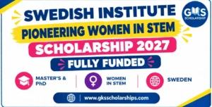 Swedish Institute STEM Scholarship